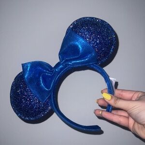 Blue Glitter Disney Ears